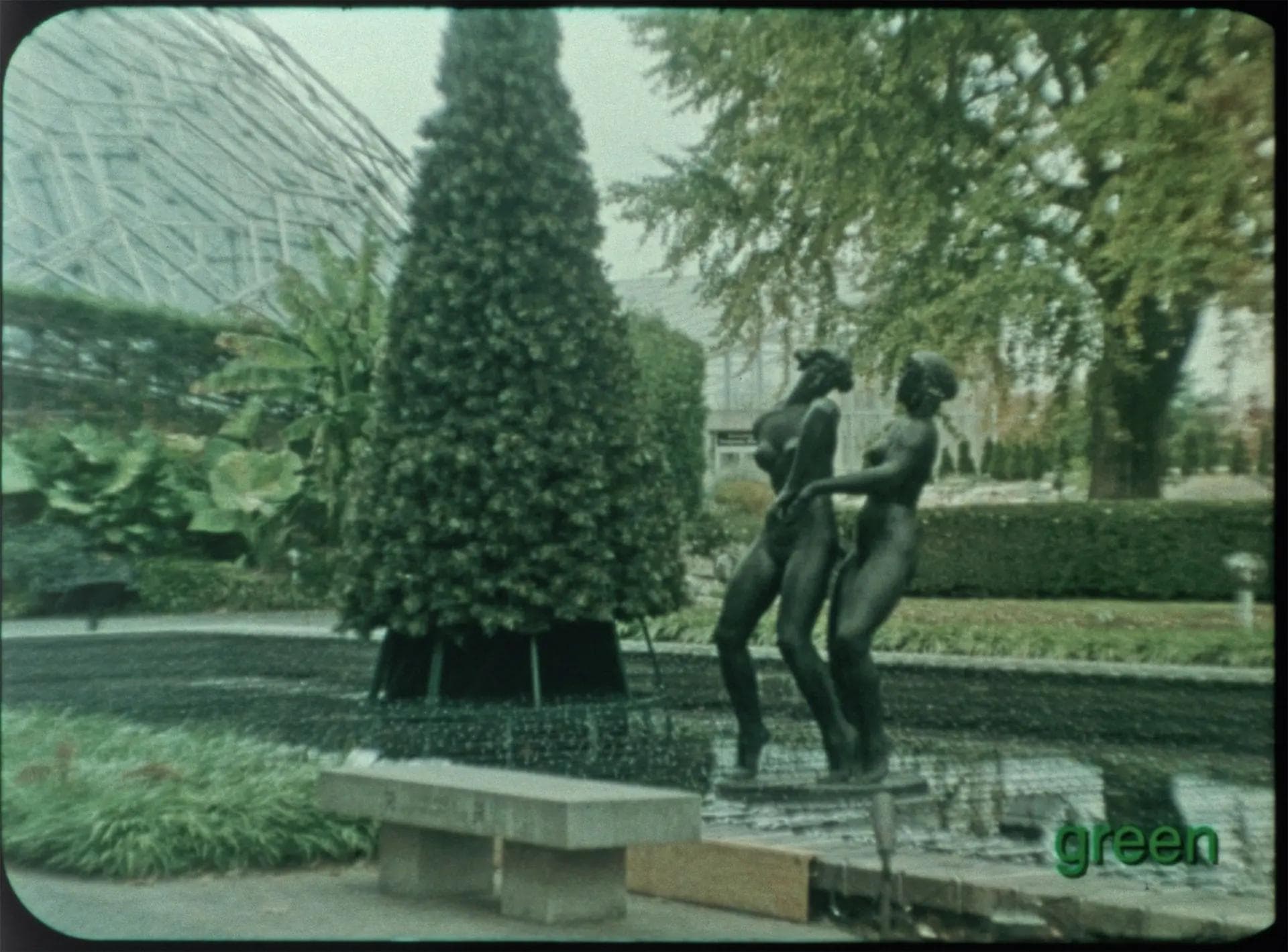 two statues in saint louis